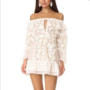 For love and lemons white daisy dress
